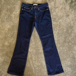 Levi's Women's Deep Indigo Flare Jeans